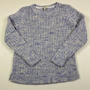 Talbots Cable Knit Sweater Women’s Large Petite Melange Minimalist Academia‎